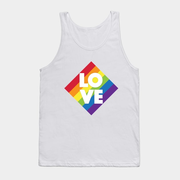 LOVE Pride Tank Top by Akbaly